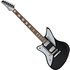 Hartwood Charger Left Handed Electric Guitar Jet Black - Image 3