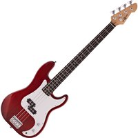 LA Bass Guitar Red