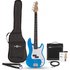 LA Bass Guitar Blue 15W Bass Amp Pack - Image 3
