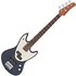 Hartwood Delta Bass Guitar Metallic Blue - Image 3
