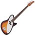 Hartwood Satellite Bass Guitar Sunburst - Image 3
