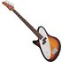 Hartwood Satellite Left Handed Bass Guitar Sunburst - Image 3