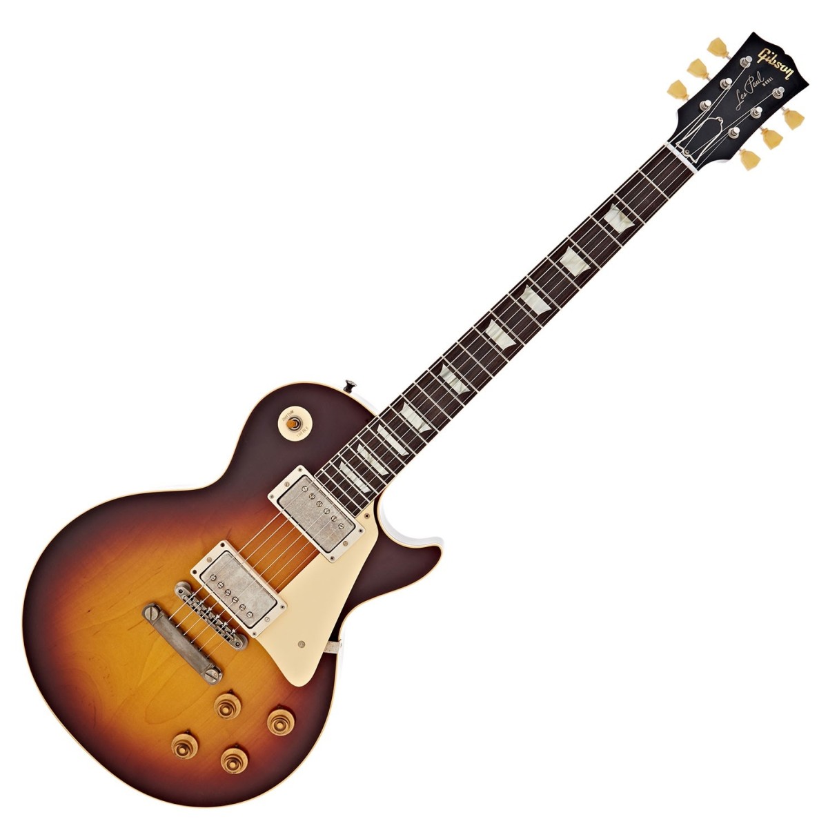 Gibson Custom 1958 Les Paul Standard Reissue Ultra Light Aged Bourbon Burst #85173 - Image 2