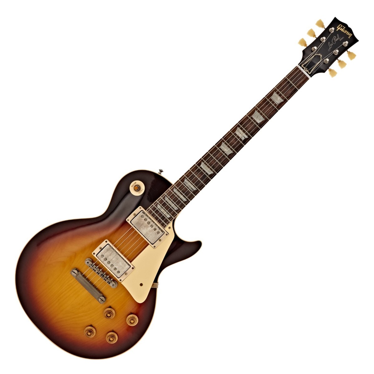 Gibson Custom 1958 Les Paul Standard Reissue Ultra Light Aged Bourbon Burst #85436 - Image 2