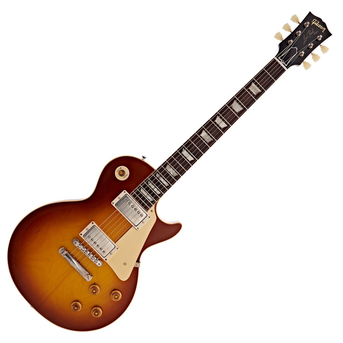 Gibson Custom 1958 Les Paul Standard Reissue VOS Iced Tea Burst #841990 - Image 2