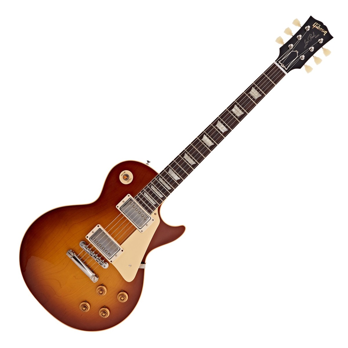 Gibson Custom 1958 Les Paul Standard Reissue VOS Iced Tea Burst #85352 - Image 2