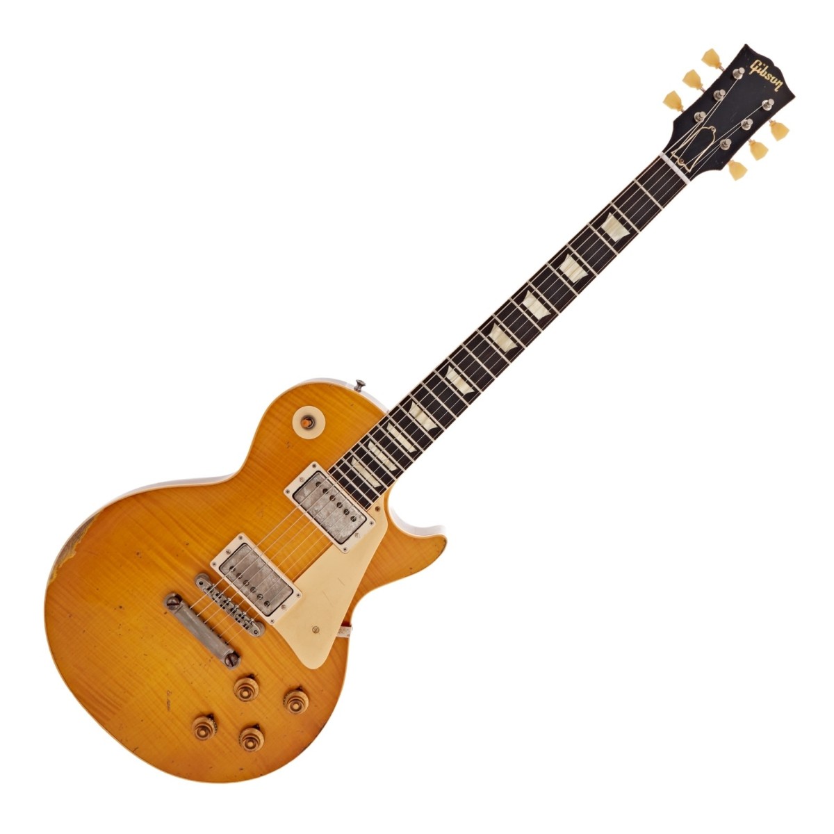 Gibson Custom 1959 Les Paul Standard Reissue Ultra Heavy Aged Lemon Burst #951141 - Image 2