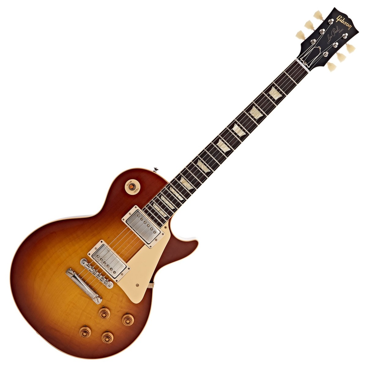 Gibson Custom 1959 Les Paul Standard Reissue VOS Iced Tea Burst #951214 - Image 2
