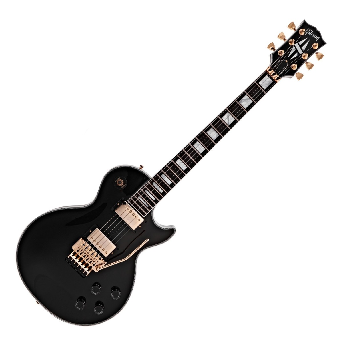 Gibson Custom Les Paul Axcess Custom Floyd Rose Ebony #503692 - Image 2