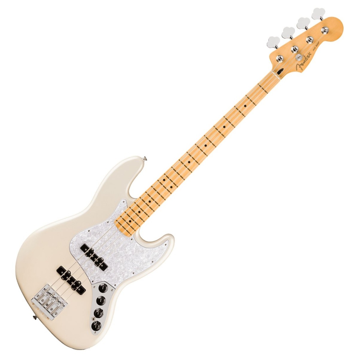Fender Player II Modified Active Jazz Bass MN Olympic Pearl - Image 2