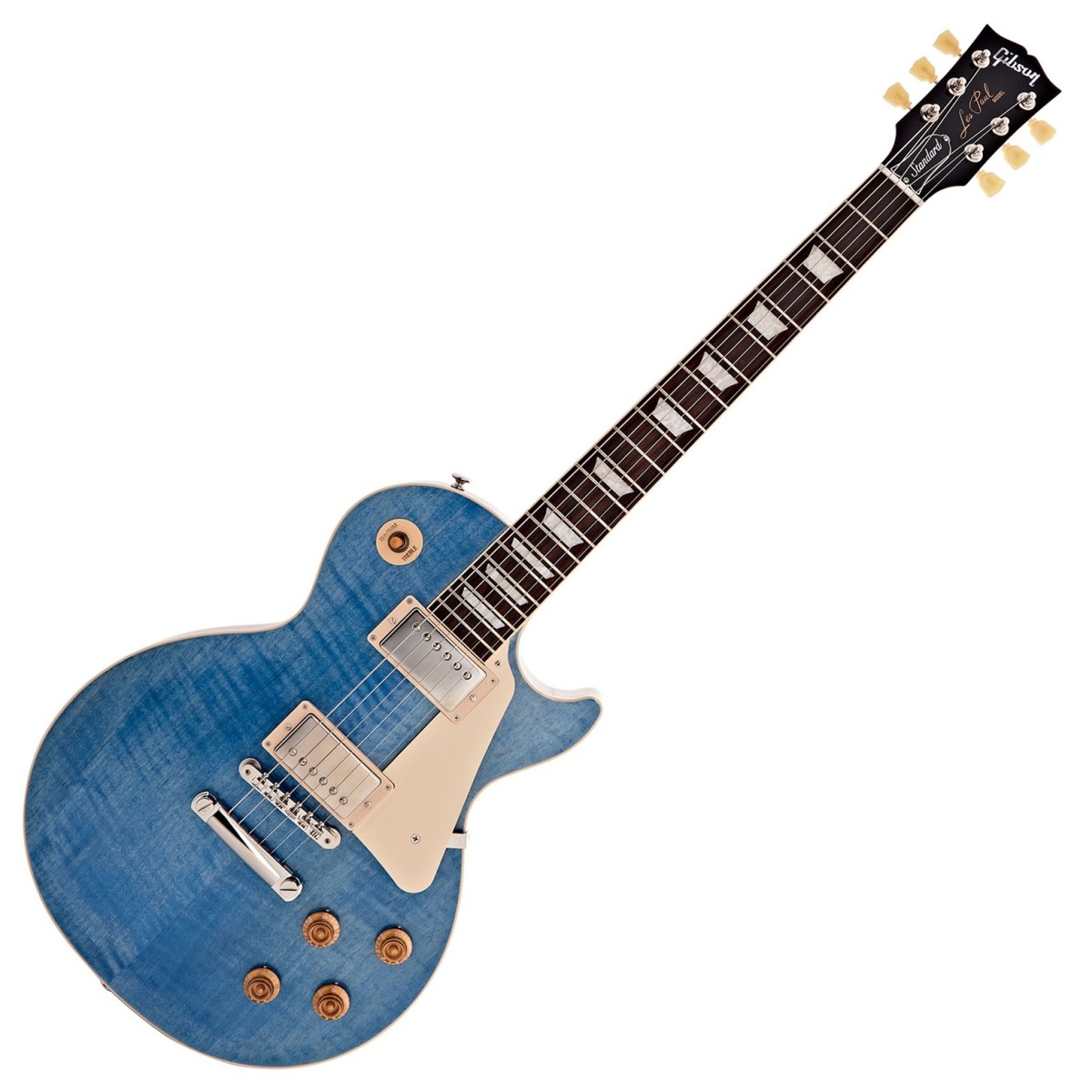 Gibson Les Paul Standard 50s Figured Top Ocean Blue #203650237 - Image 2