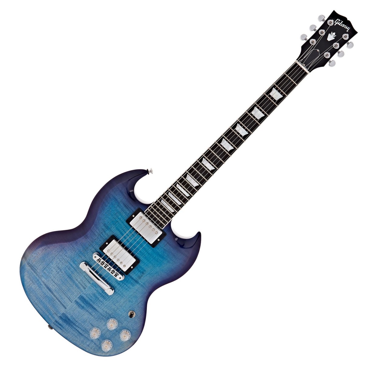 Gibson SG Modern Blueberry Fade #229240201 - Image 2