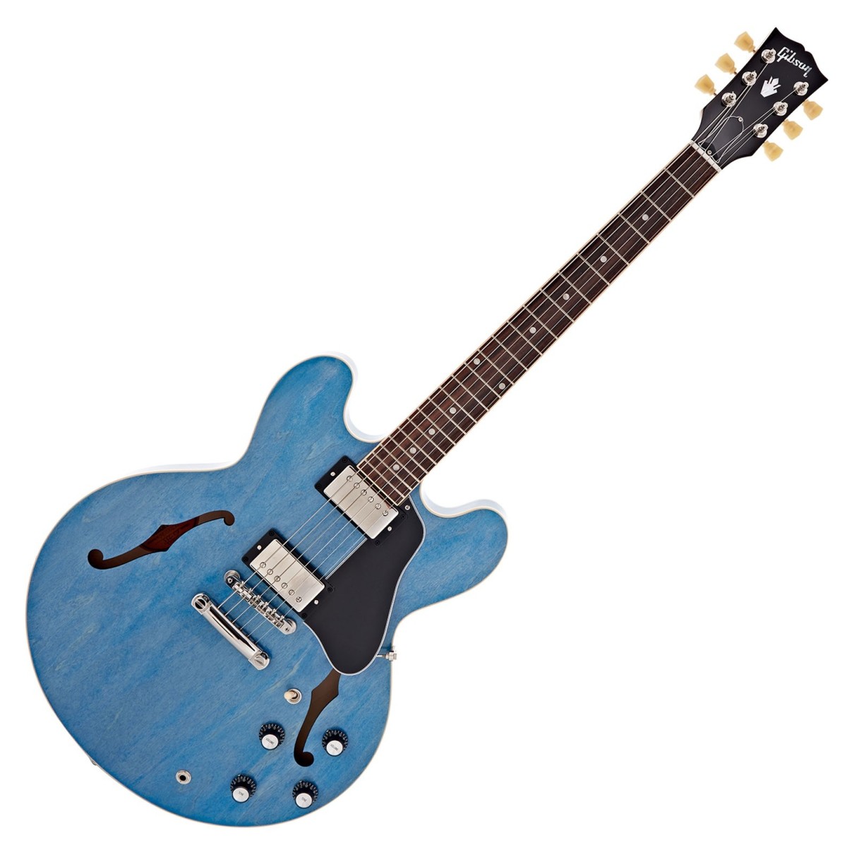 Gibson ES-335 Ocean Blue #227140160 - Image 2