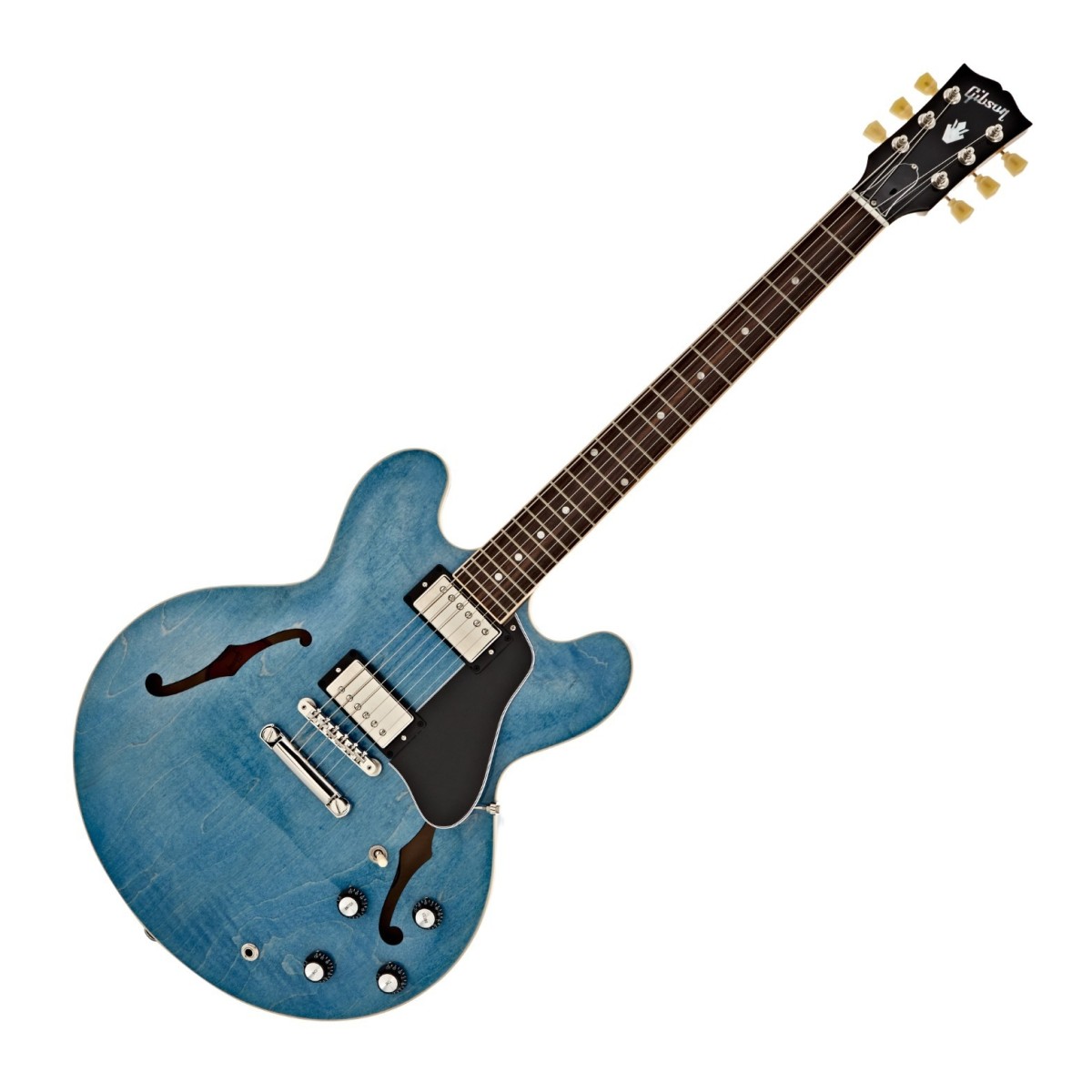 Gibson ES-335 Ocean Blue #230340131 - Image 2