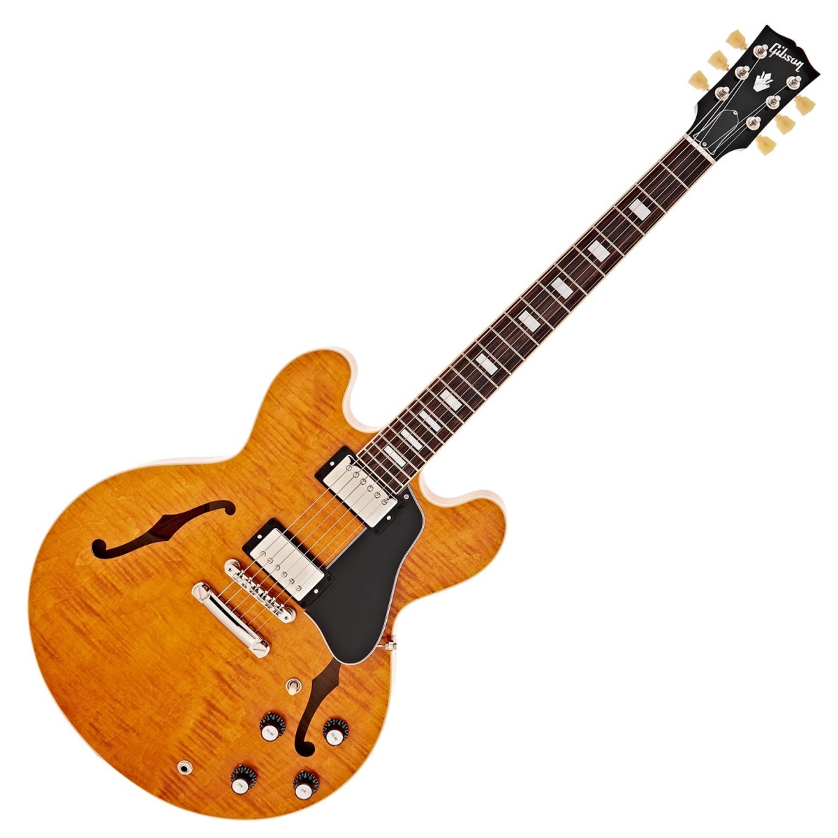 Gibson ES-335 Figured Honey Amber #228140203 - Image 2
