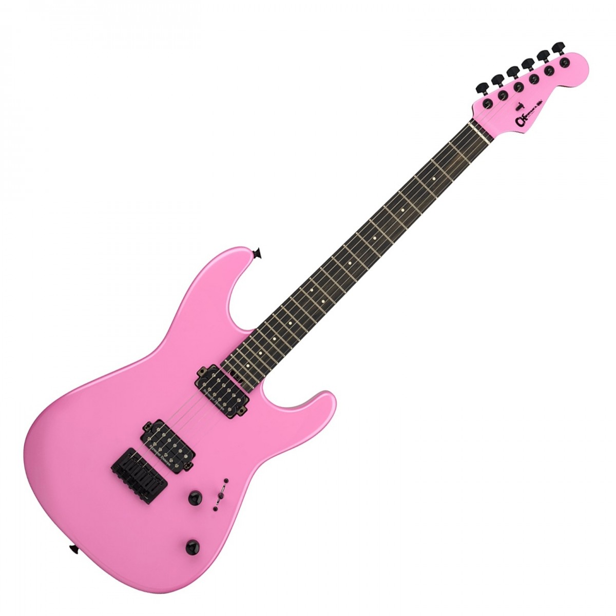 Charvel Pro-Mod Plus San-Dimas Style 1 HH HT E Ebony Fingerboard Platinum Pink - Image 2