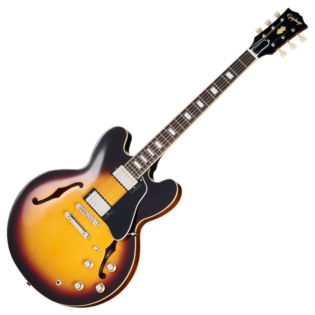 Epiphone 1962 ES-335 Reissue Vintage Burst - Image 2