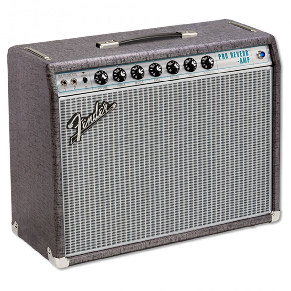 Fender Limited Edition ’68 Custom Pro Reverb Pewter 12" Celestion Redback - Image 2