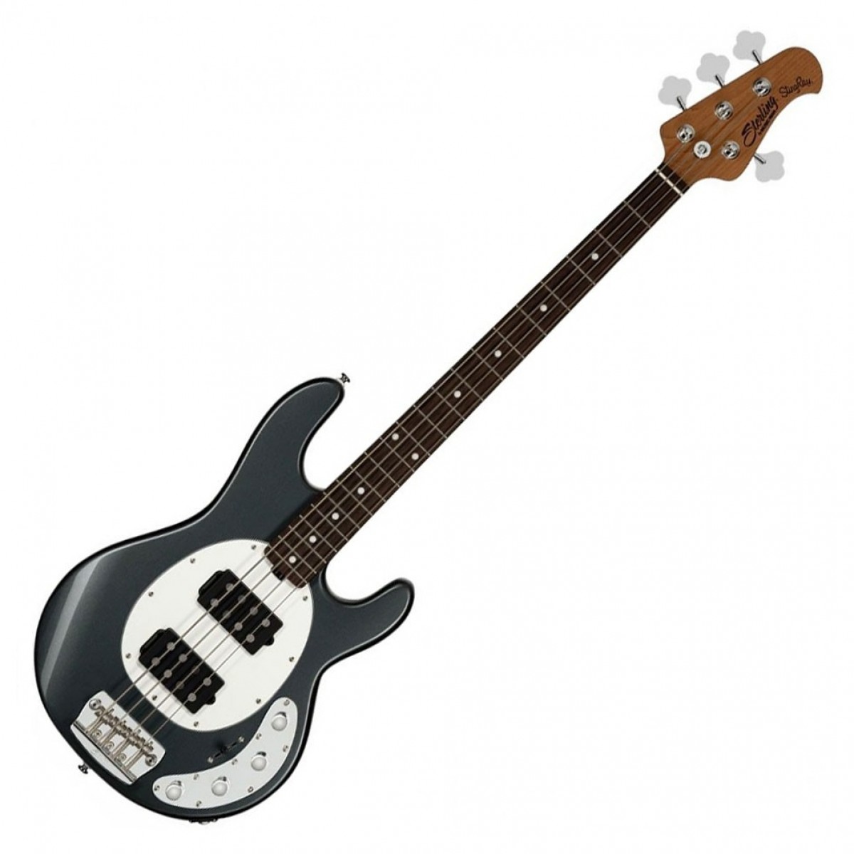 Sterling Stingray Ray34 HH Bass Charcoal Frost - Image 2
