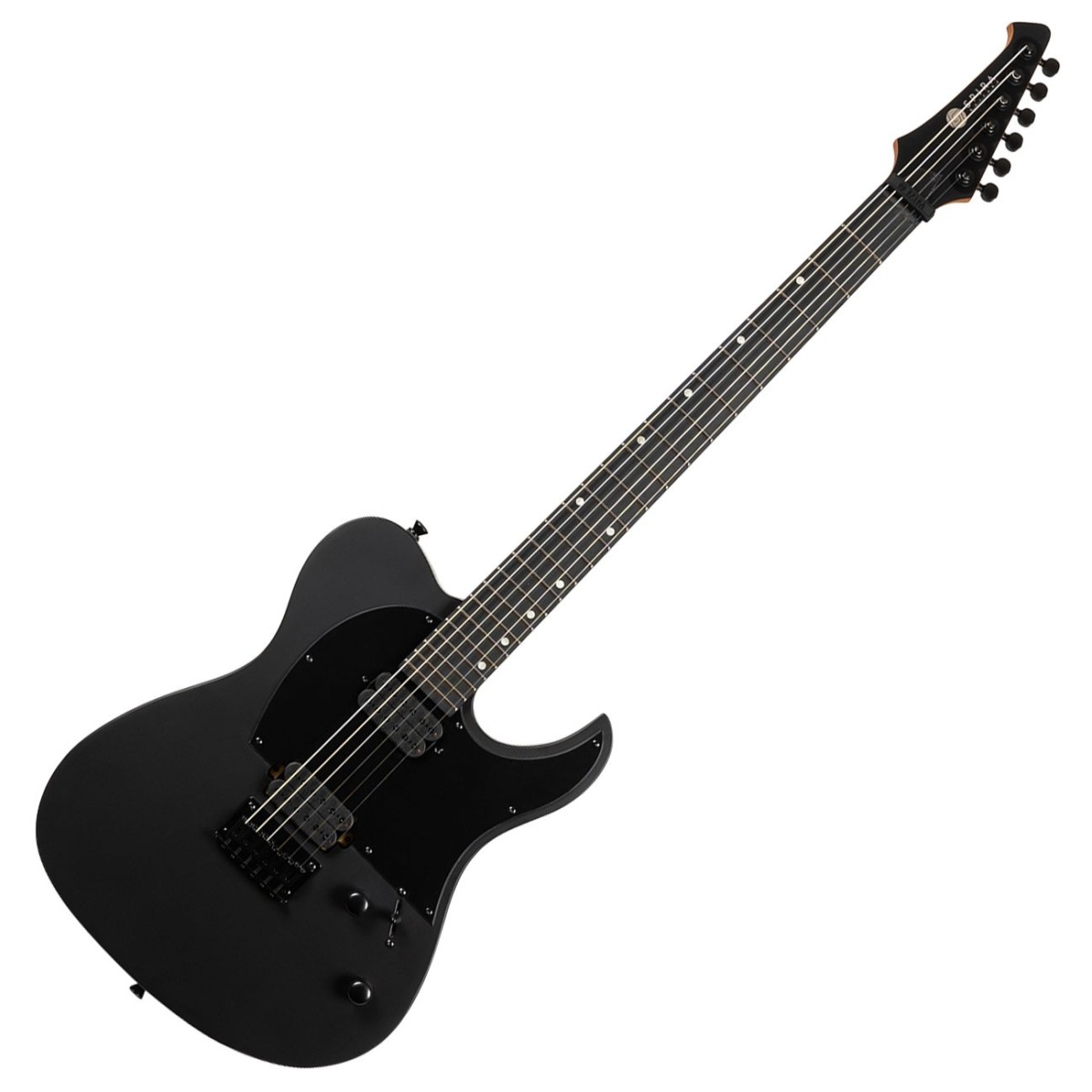 Spira Guitars T-400 Baritone MBK Satin Black - Image 2
