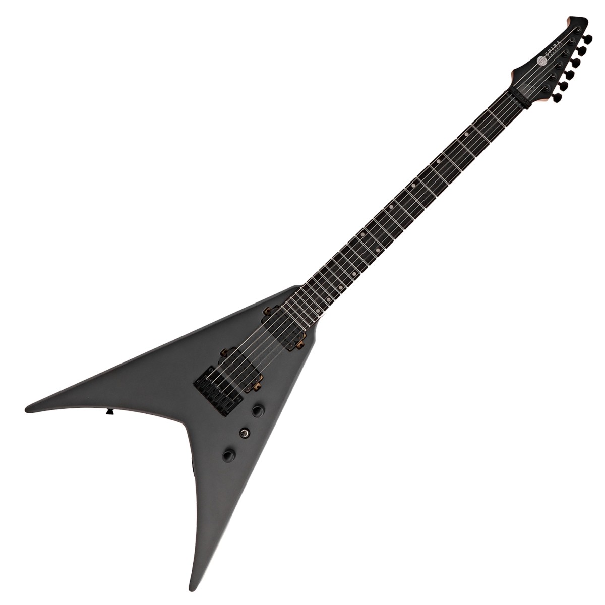 Spira Guitars V-400 MSL Satin Silver - Image 2