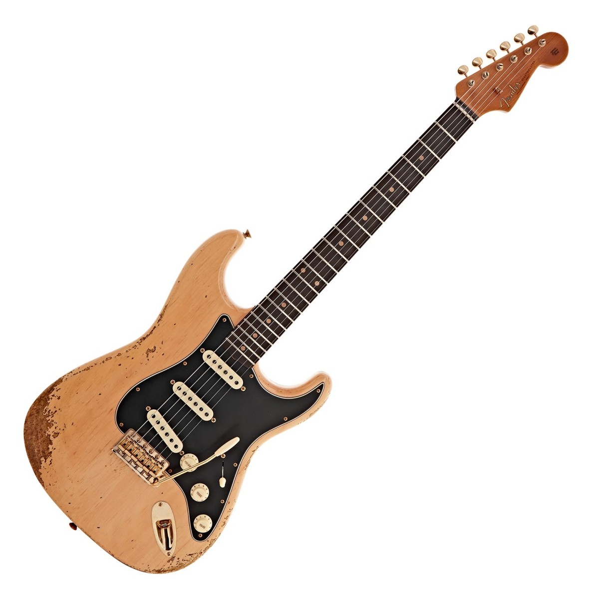 Fender Custom Shop 60 Stratocaster Heavy Relic Aged Natural #R127734 - Image 2