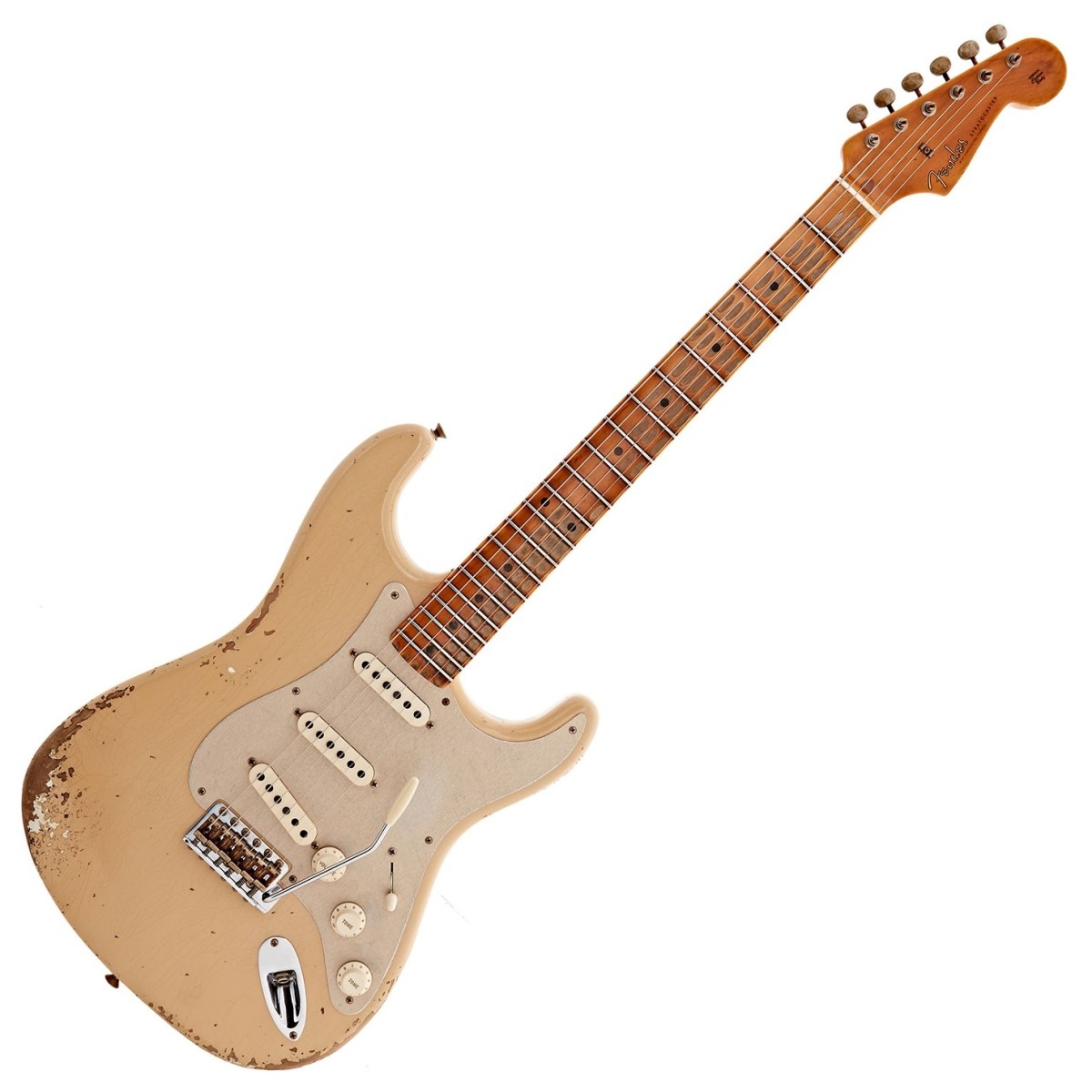 Fender Custom Shop 58 Stratocaster Heavy Relic Aged Desert Sand - Image 2
