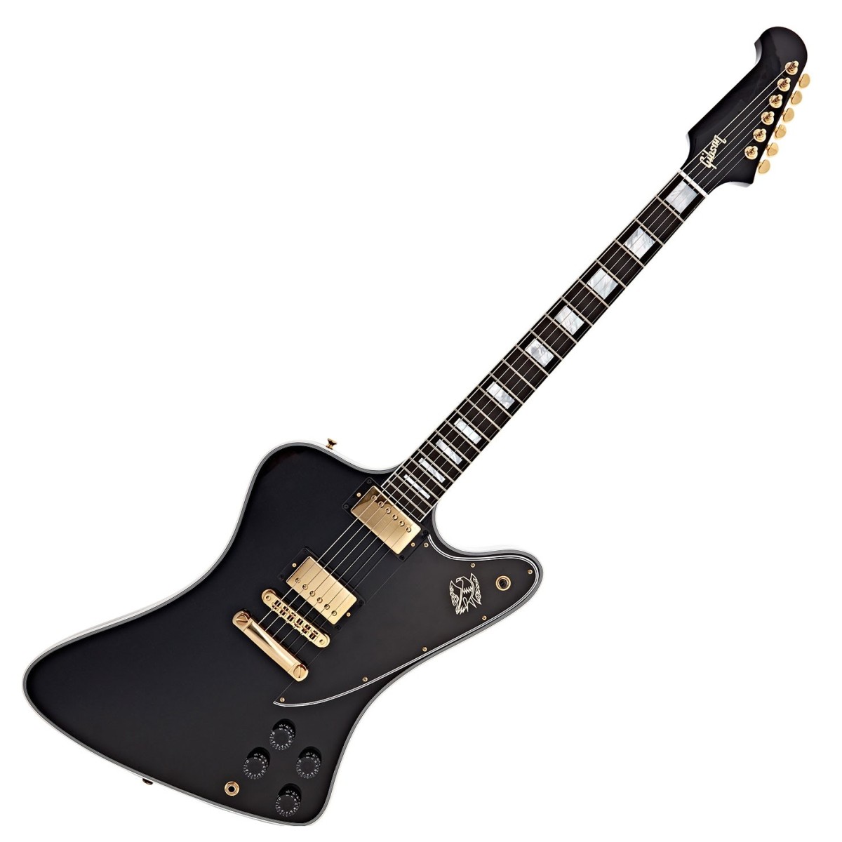 Gibson Custom Firebird Custom Ebony Fingerboard Gloss Ebony #CS402157 - Image 2