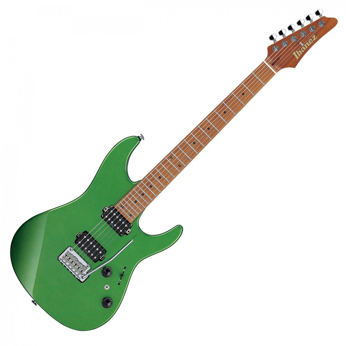 Ibanez AZ2402 Prestige Apple Green Metallic - Image 2