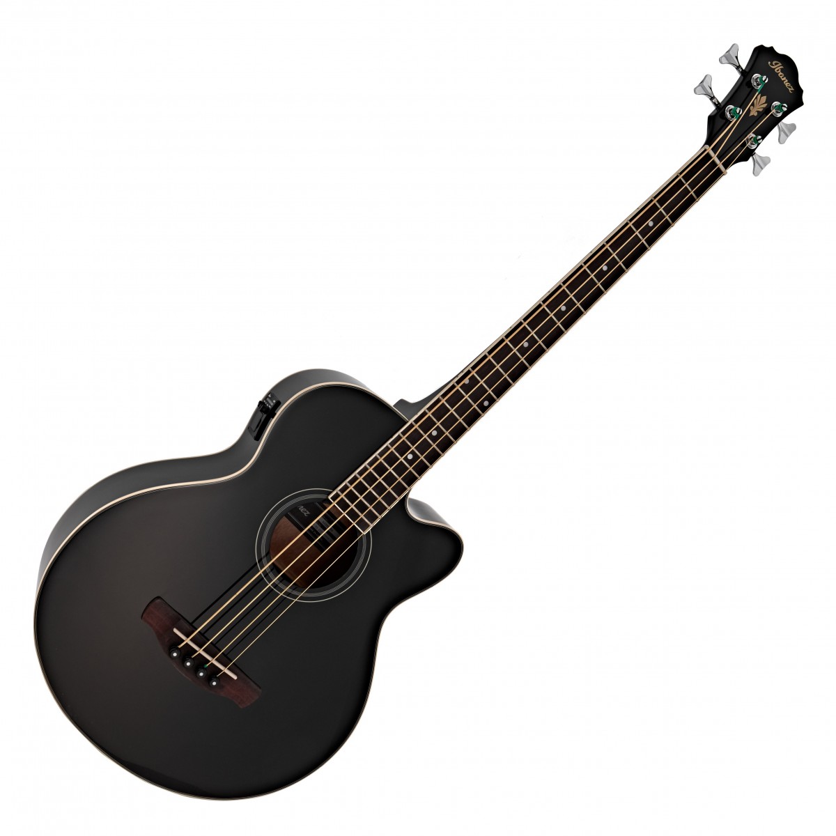 Ibanez AEB8E Black - Image 2
