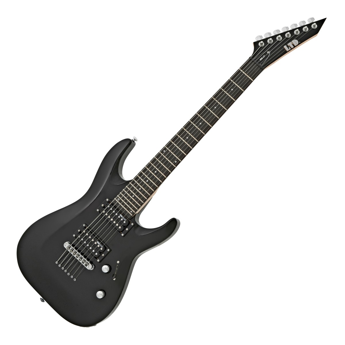 ESP LTD MH-17 7-String Black - Image 2