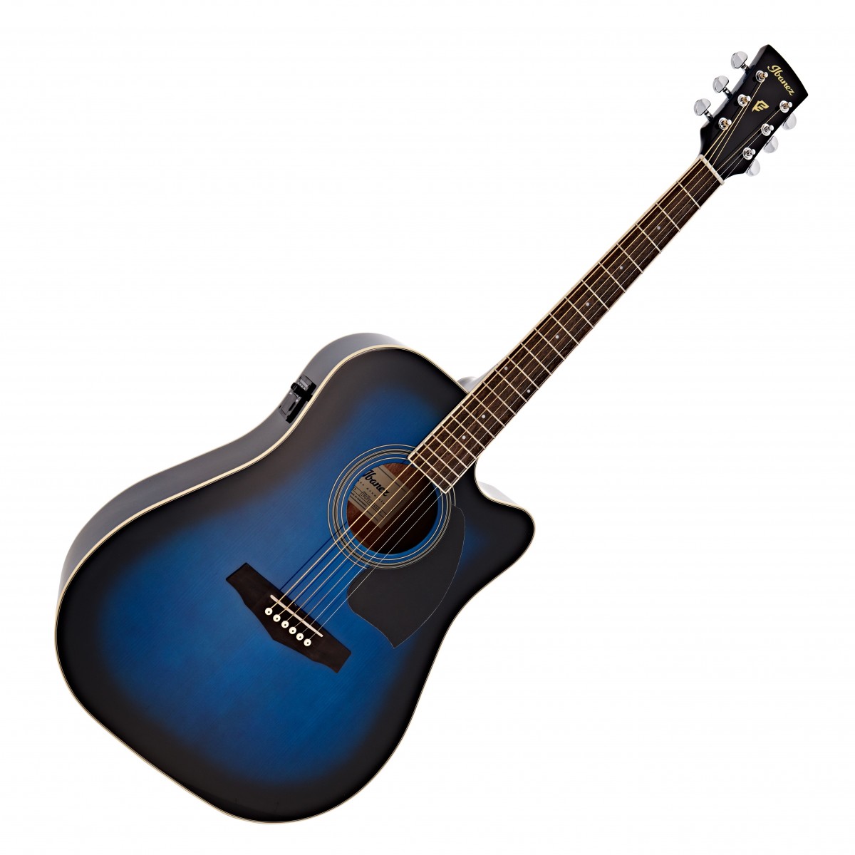 Ibanez PF15ECE Electro Acoustic Trans Blue Burst - Image 2