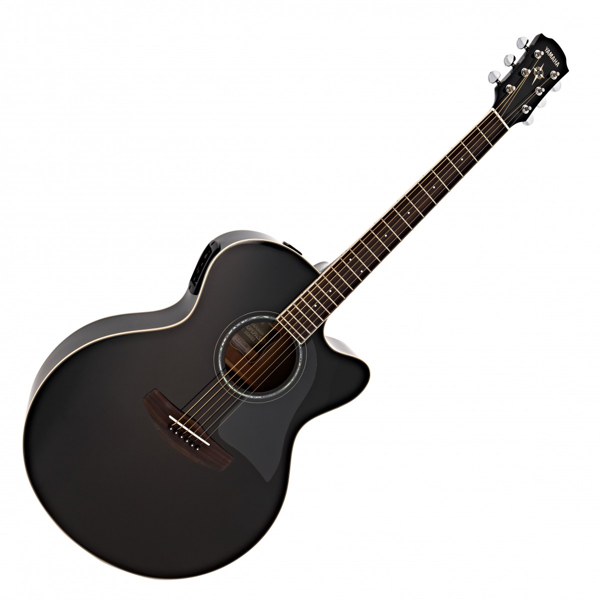 Yamaha CPX600 Electro Acoustic Black - Image 2