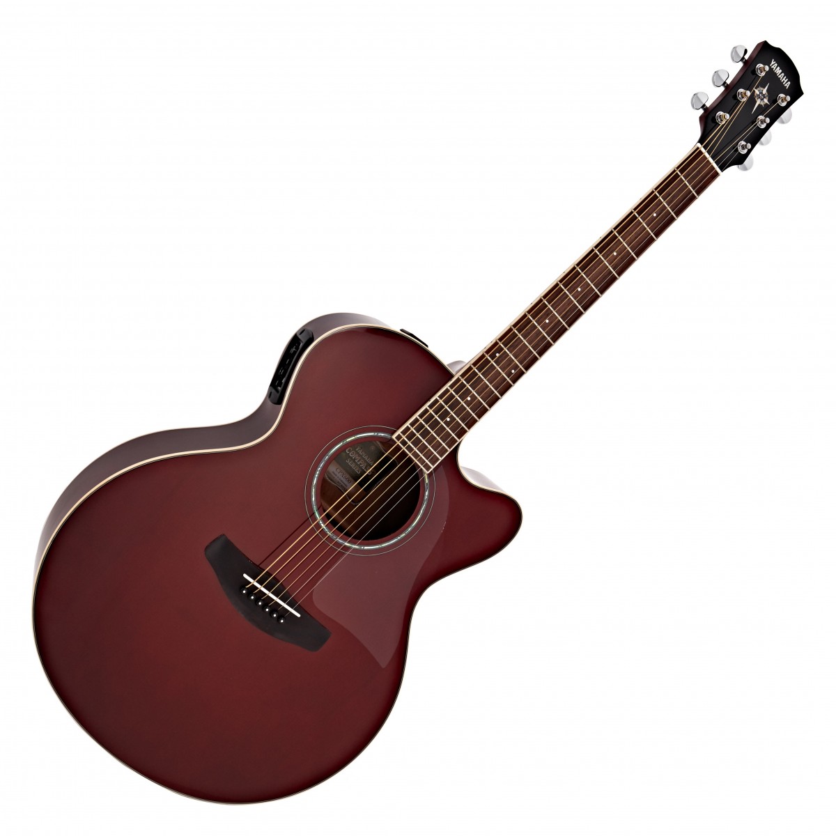Yamaha CPX600 Electro Acoustic Root Beer - Image 2