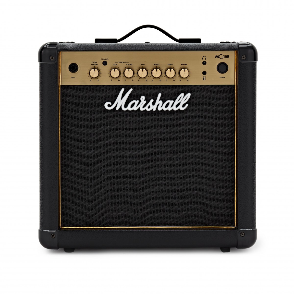Marshall MG15GR Gold 15W Guitar Combo with Reverb - Image 2