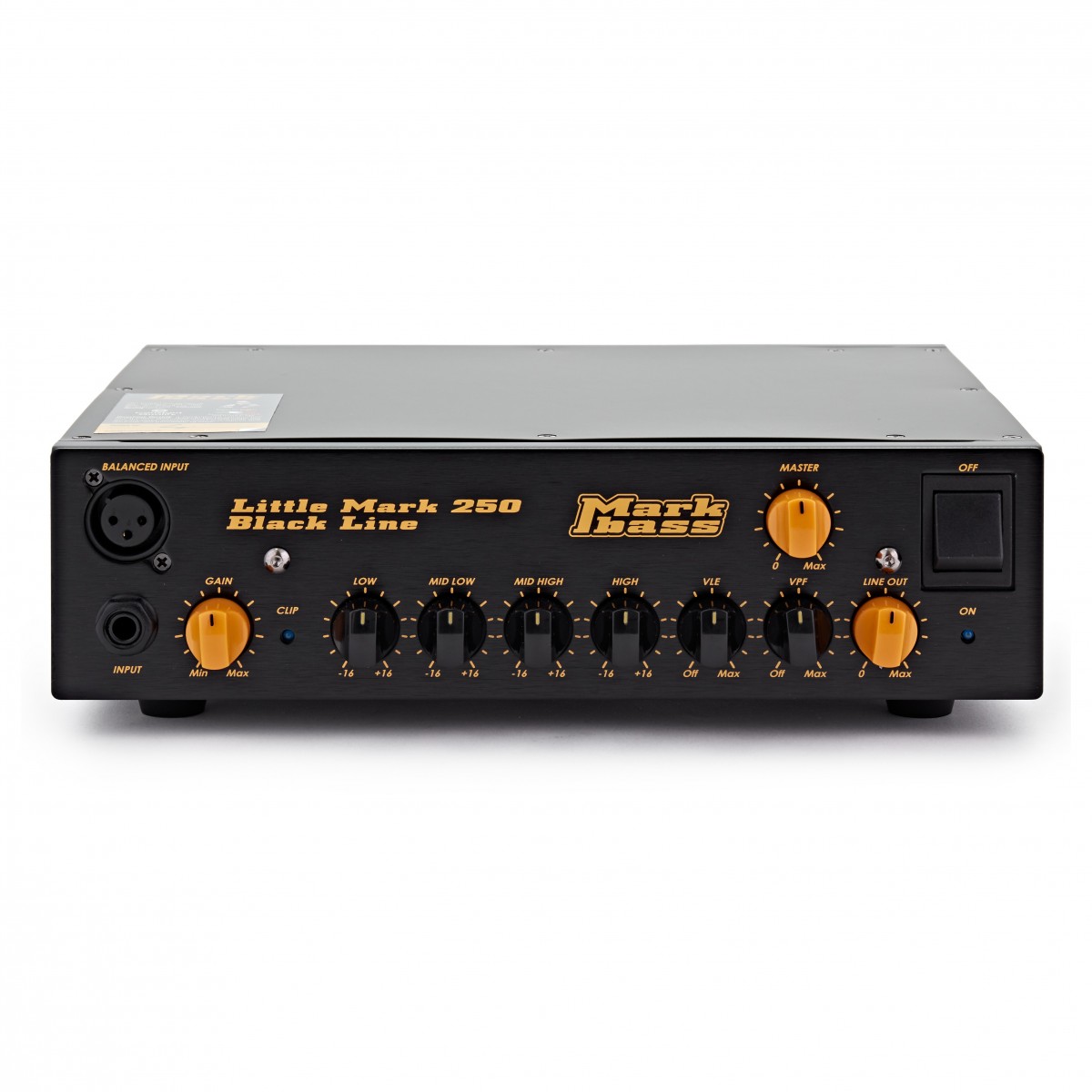 MarkBass Little Mark 250 Black Line Bass Amp Head - Image 2
