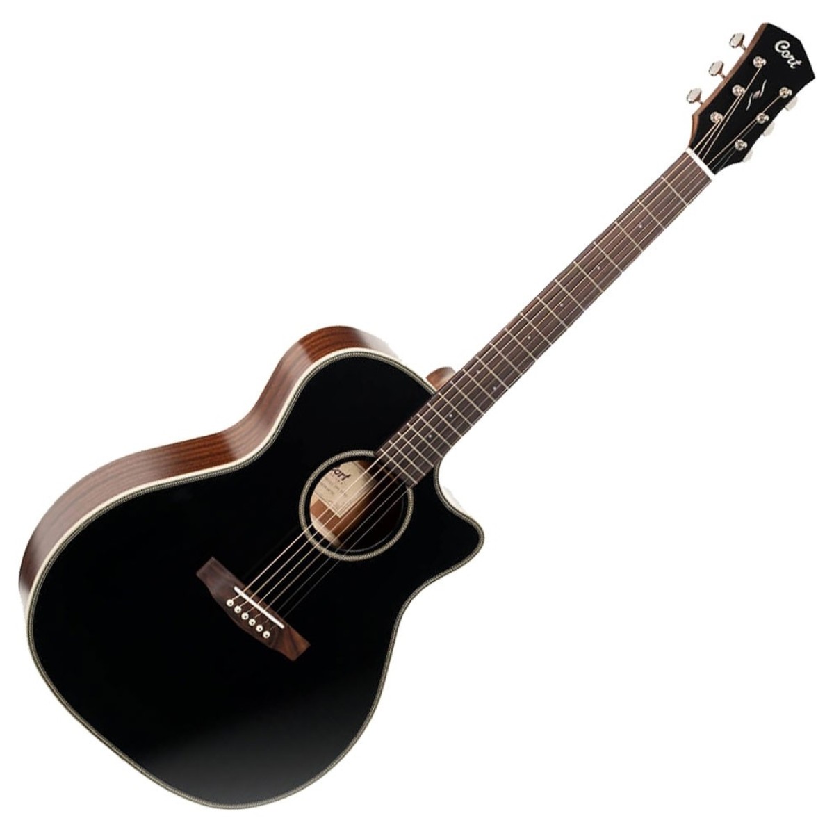 Cort Essence GA4 Black Top Semi-Gloss - Image 2