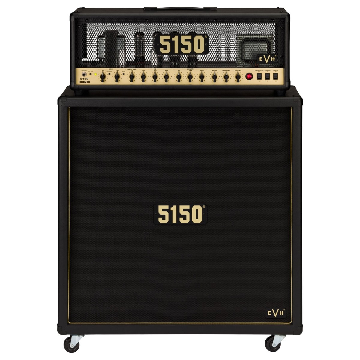 EVH 5150 Iconic Series 80W EL34 Head and Cabinet Bundle - Image 2