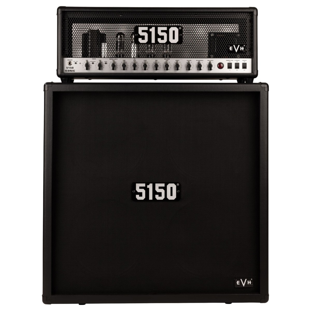 EVH 5150 Iconic 80w Head and Cabinet bundle Black - Image 2