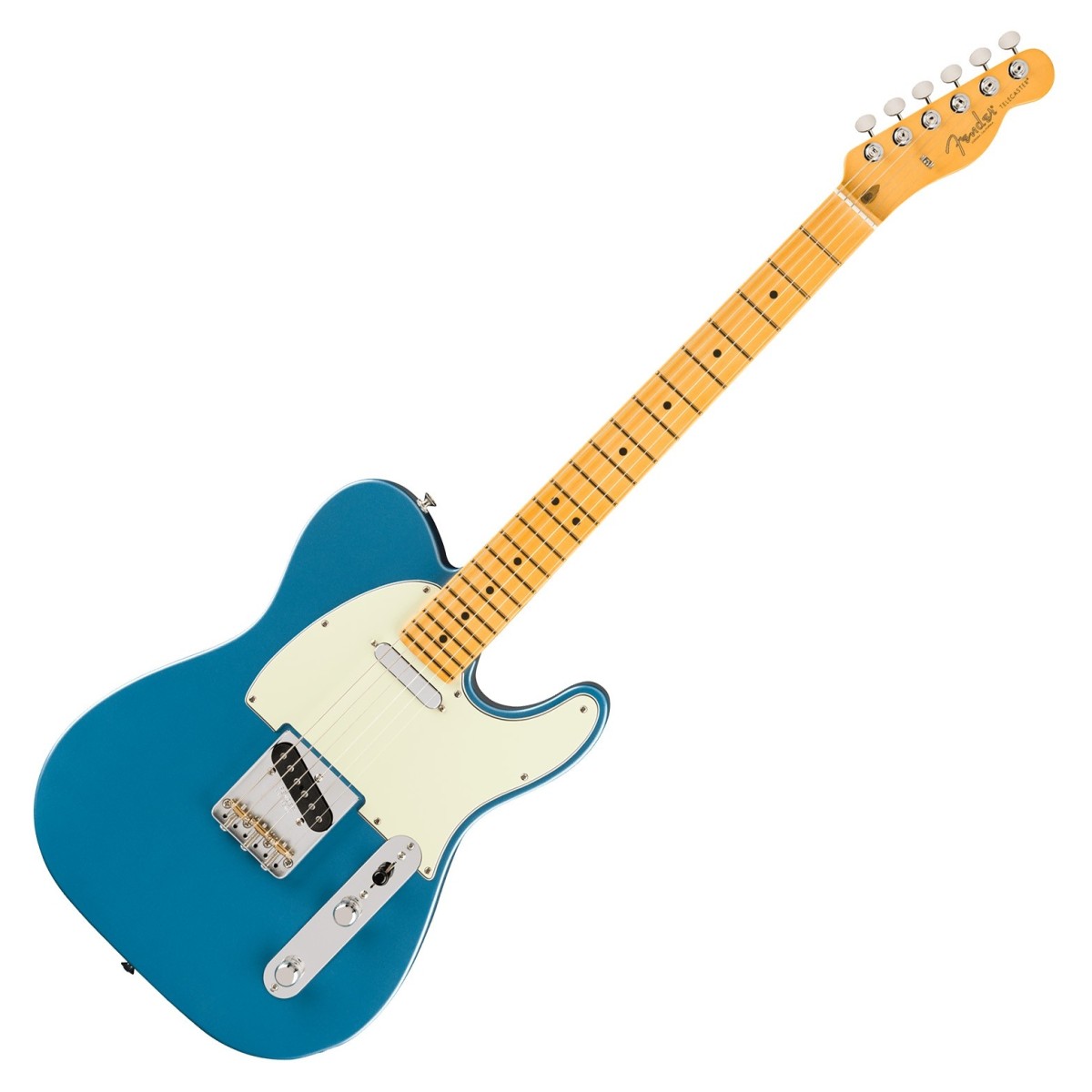 Fender American Professional Classic Telecaster MN Faded Lake Placid Blue - Image 2