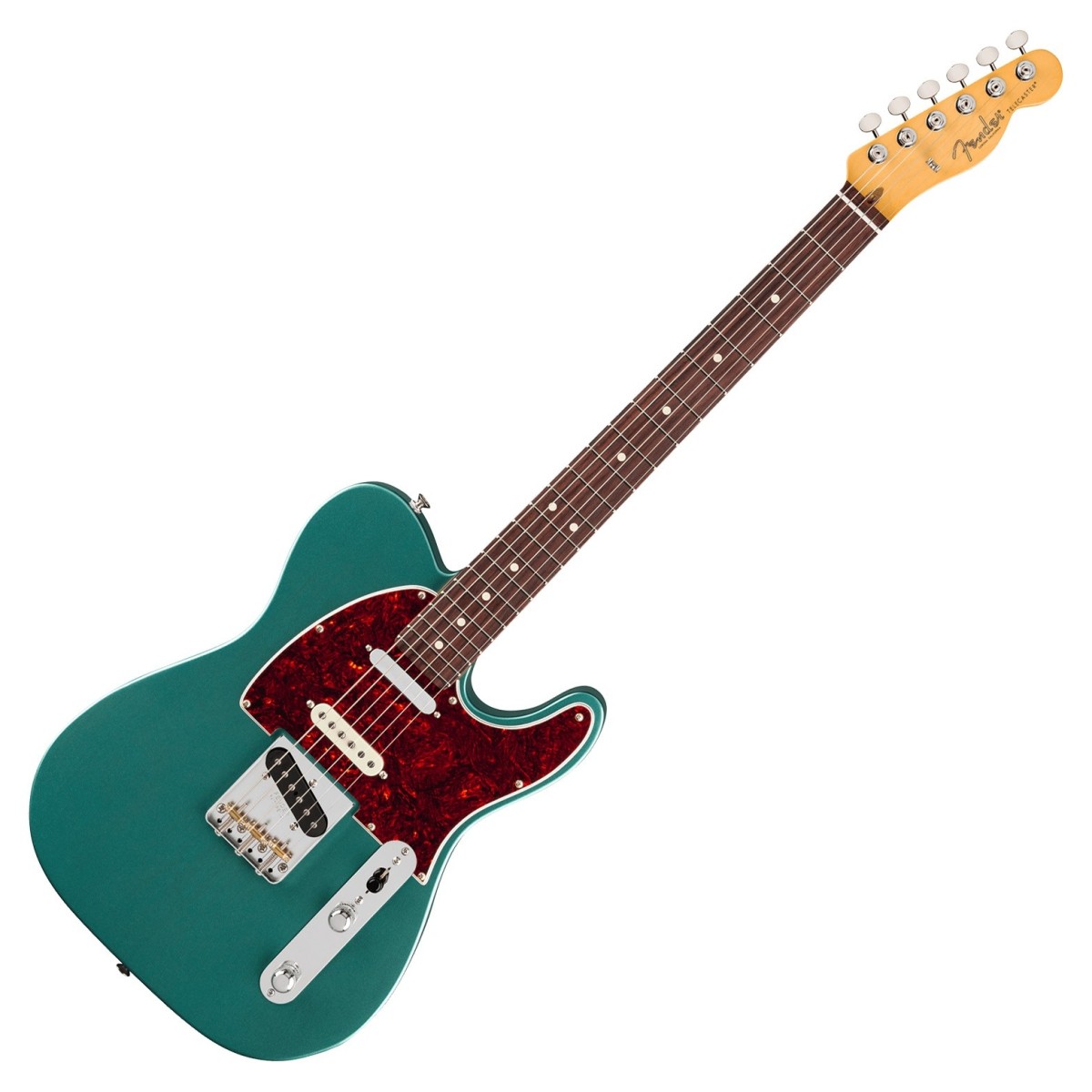 Fender American Professional Classic Hotshot Telecaster RW Faded Sherwood Green Metallic - Image 2