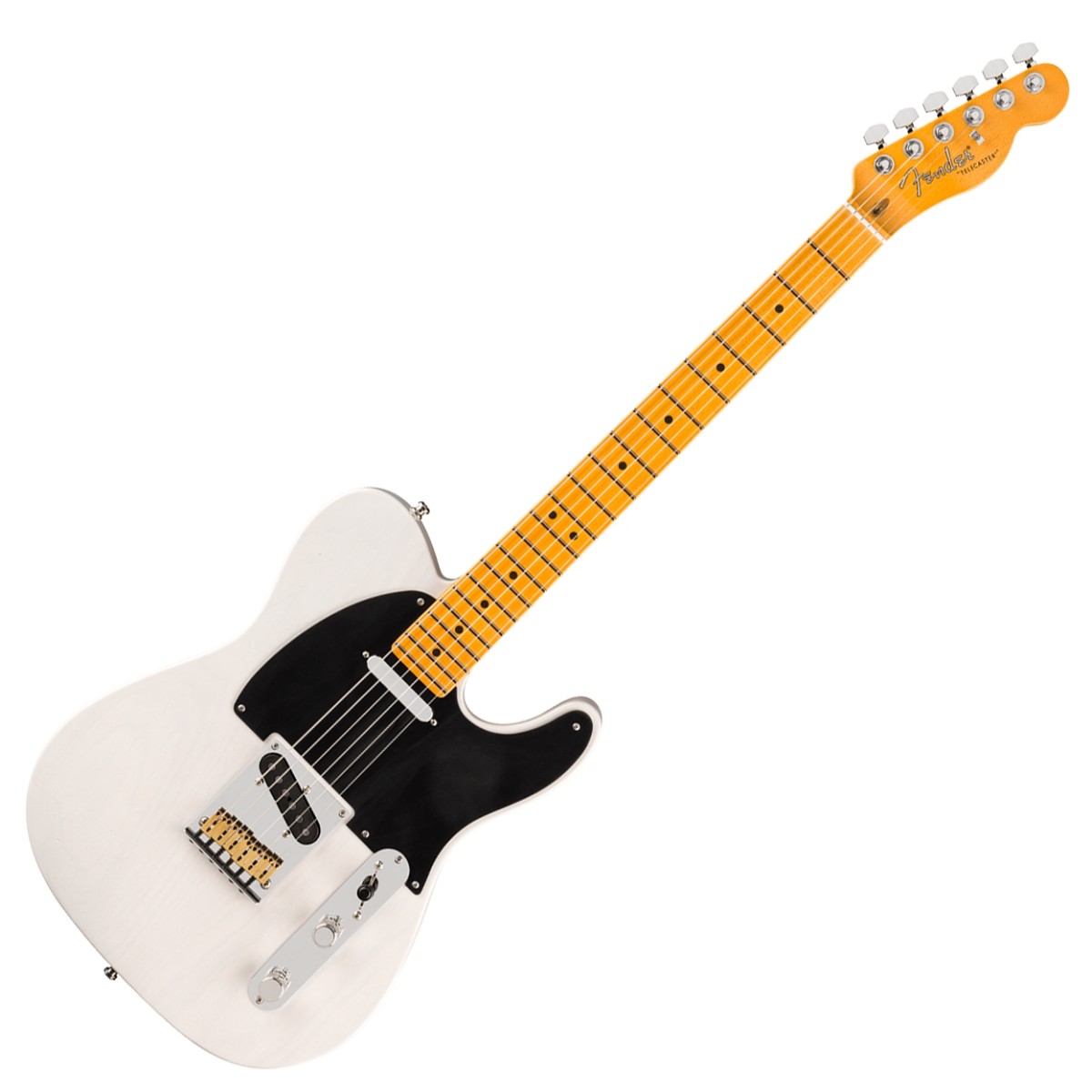 Fender American Ultra Luxe 50s Telecaster MN White Blonde - Image 2