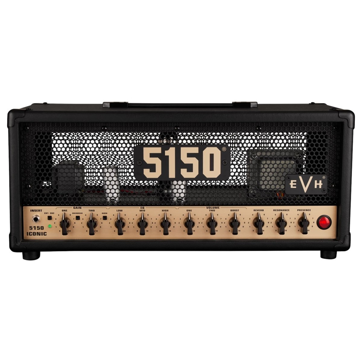 EVH 5150 Iconic Series 15W EL34 Head Black - Image 2