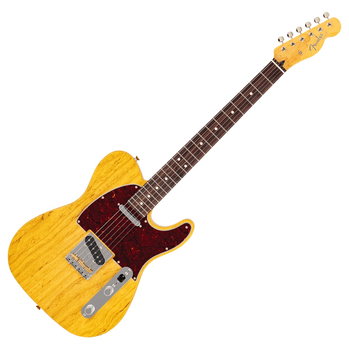 Fender Limited Edition Made in Japan Raw Ash Telecaster Vintage Natural - Image 2