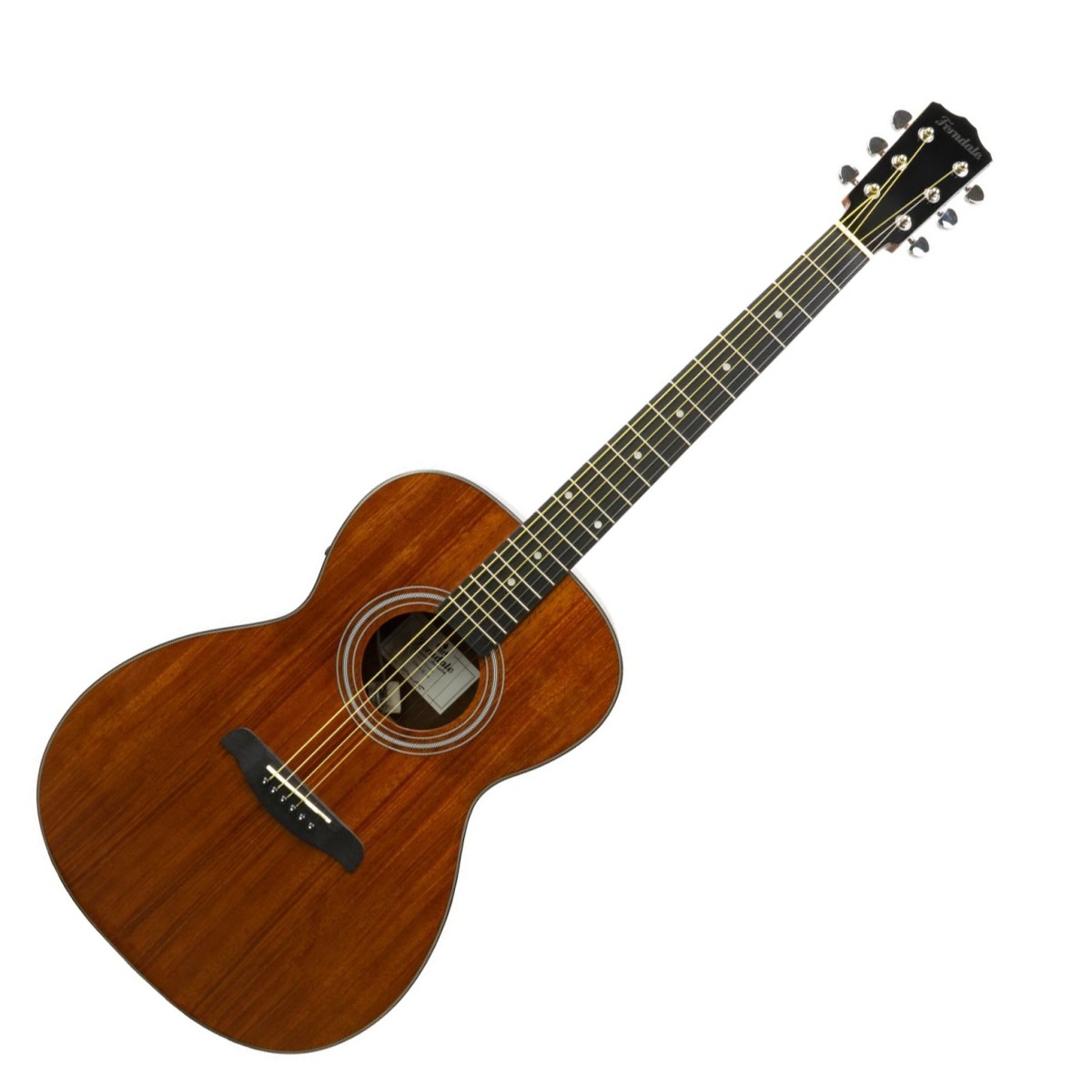 Ferndale Om2-e Electro Acoustic Guitar Mahogany - Image 2