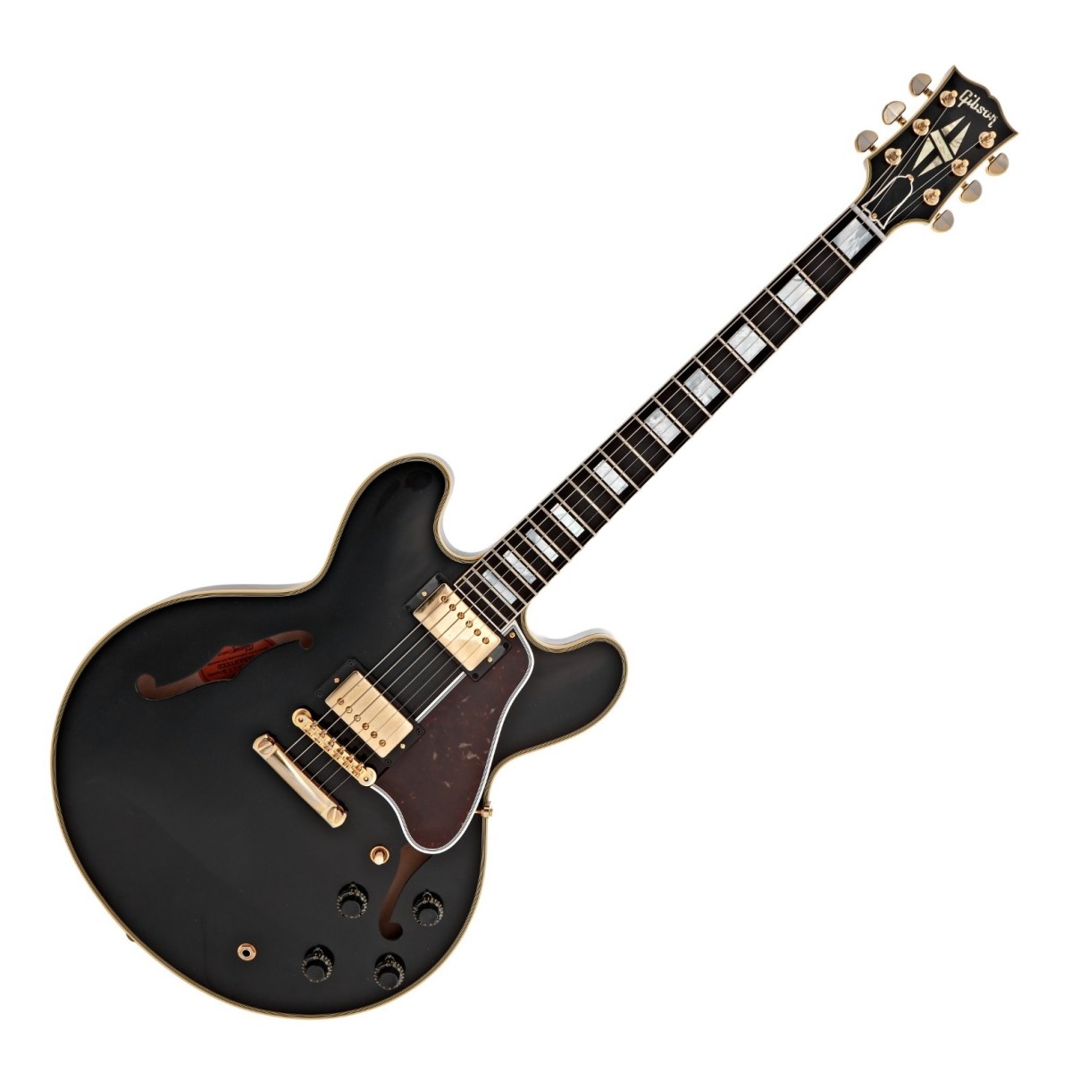 Gibson Custom 1959 ES-355 Reissue VOS Ebony #30173 - Image 2