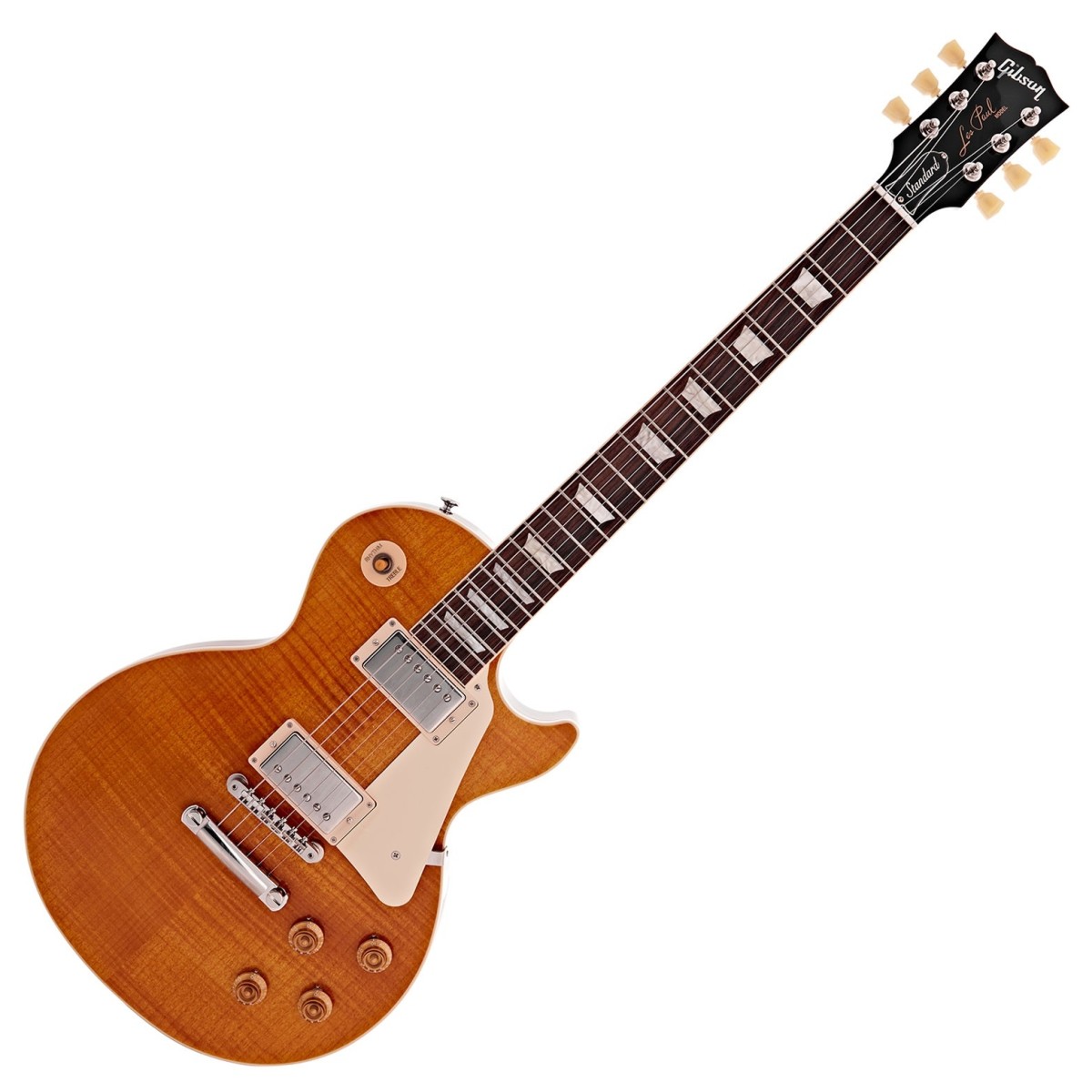 Gibson Les Paul Standard 50s Figured Top Honey Amber #211740151 - Image 2