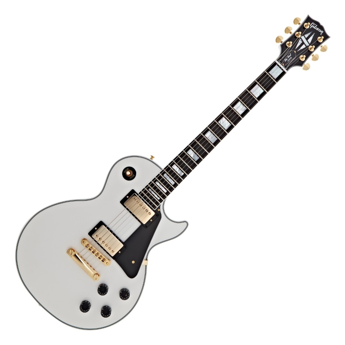 Gibson Custom Les Paul Custom Alpine White #CS502719 - Image 2