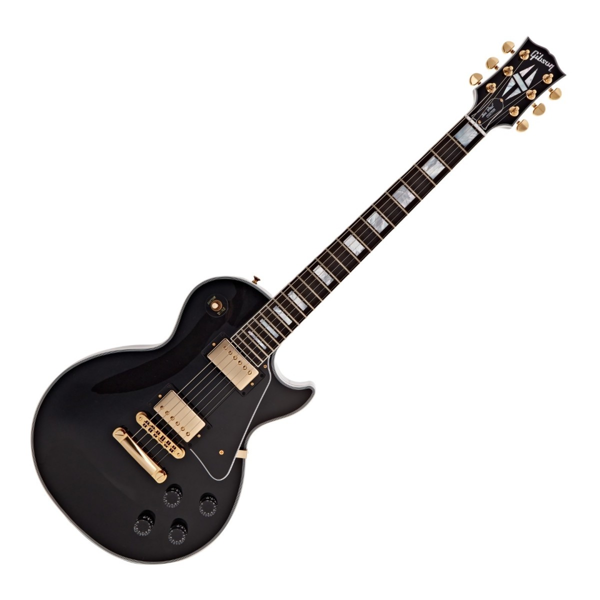Gibson Custom Les Paul Custom Ebony #404035 - Image 2
