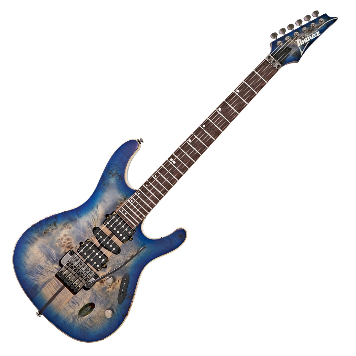 Ibanez S1070PBZ Premium Cerulean Blue Burst - Image 2